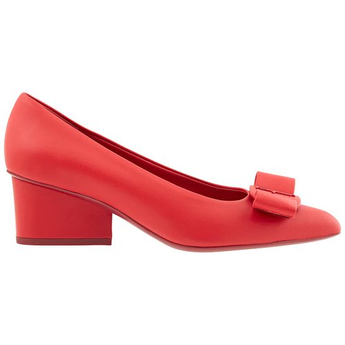 Salvatore Ferragamo Ladies Viva Pump - Red - 01R250 741055 D