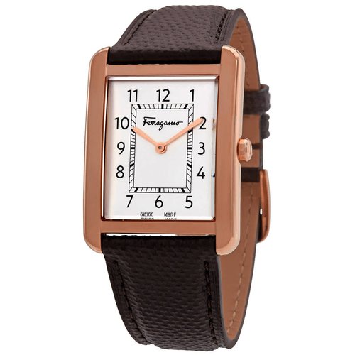 Salvatore Ferragamo Portrait Gent Quartz Dial Watch SFDR00319 - Brown/Gold Tone/Pink/Rose Gold Tone/White - SFDR00319 DIAMETER-DIMENSION