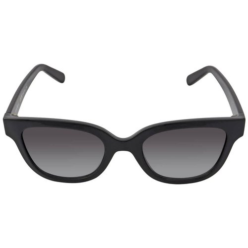 Salvatore Ferragamo Smoke Gradient Square Ladies Sunglasses SF1066S 001 52 - Black - SF1066S 001 52 7.0000X5.0000X4.0000