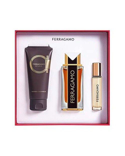 Salvatore Ferragamo Spicy Leather Gift Set Fragrances 8056860213762 - Black - 8056860213762
