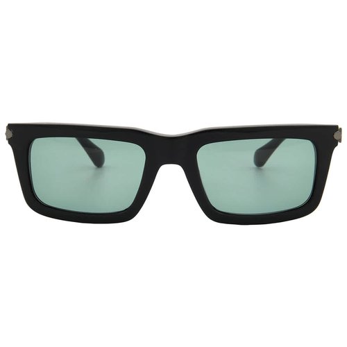 Salvatore Ferragamo Teal Rectangular Sunglasses SF2015S 001 53 - Black/Blue - SF2015S 001 53 7.0000X5.0000X4.0000