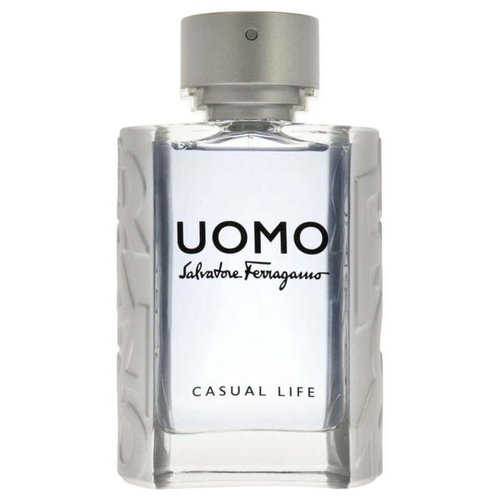 Salvatore Ferragamo Uomo Casual Life EDT Spray 3.4 oz Tester Fragrances 8052086373112 - Purple/White - 8052086373112 OZ