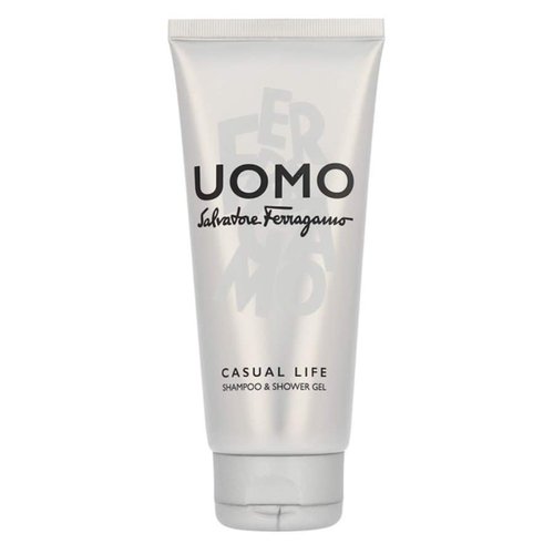 Salvatore Ferragamo Uomo Casual Life Shower Gel 6.7 oz Bath & Body 8052086372986 - 8052086372986 OZ