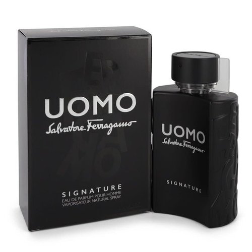 Salvatore Ferragamo Uomo Signature EDP Spray 3.4 oz Fragrances 052086374843 - Pink - 052086374843 OZ