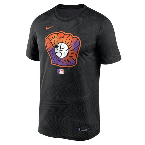 San Francisco Giants Authentic Collection City Connect Velocity Nike Dri-FIT MLB T-Shirt - Anthracite - 03TI0CEGGIA-FVJ