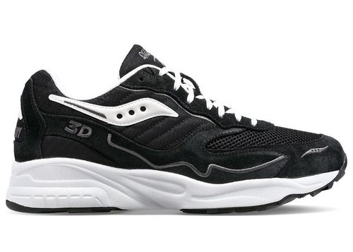 Saucony 3D Grid Hurricane - Black/White - S70699-2