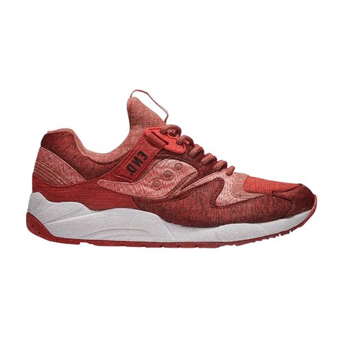 End x Saucony Grid 9000 - Red/Red - S7023-1 2