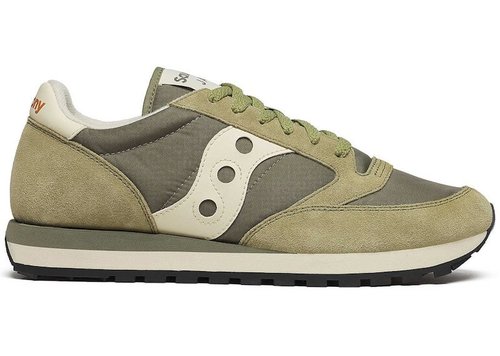 Saucony Jazz Original | Green | Size 8 - Olive/Off White - S2044-717
