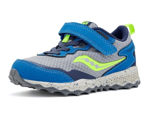 Saucony Peregrine Shield KDZ A/C Sneakers Little Kid/Big Kid - Grey/Royal - SY126-G03