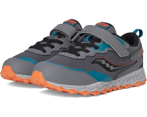 Saucony Peregrine Shield KDZ A/C Sneakers Little Kid/Big Kid - Grey/Teal - SYF25-GG3