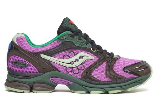 Saucony ProGrid Triumph 4 Jae Tips Perilla - Purple/Brown/Green - S70966-3