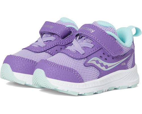 Saucony Ride Toddler/Little Kid - Purple/Turq - SYF25-HHA