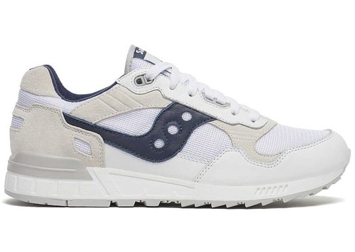 Saucony Shadow 5000 Grey - White/Navy Blue - S71036-1
