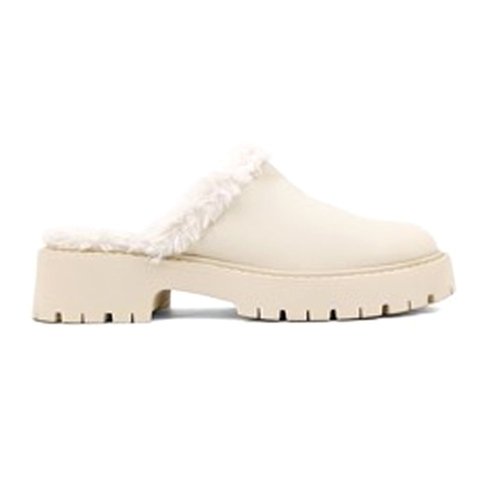 Shu Shop Tulip Slip On Mules - Off White - 11.1-112