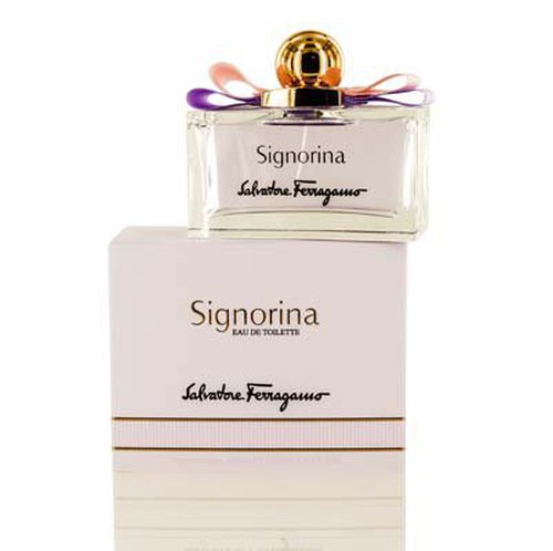 Signorina Salvatore Ferragamo EDT Spray 3.4 oz 100 ml - Pink - 8034097954429 OZ