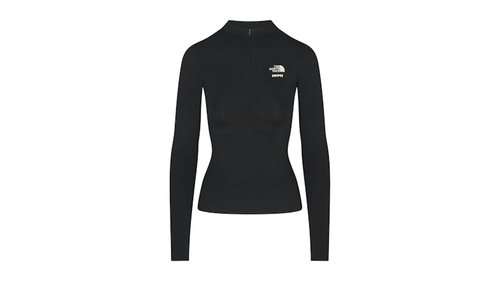 SKIMS x The North Face Refina Long Sleeve Top - Onyx