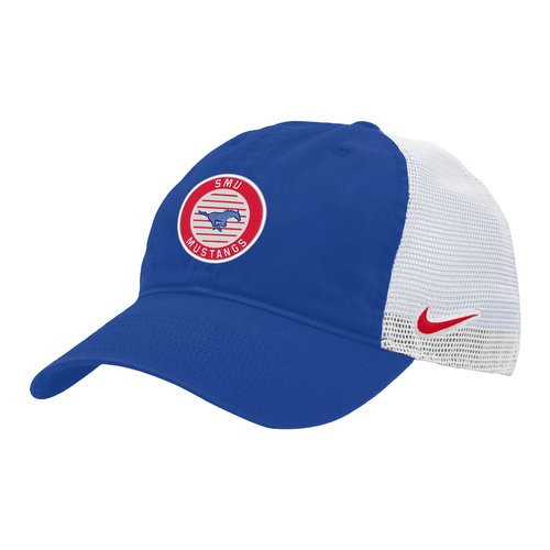 SMU Heritage86 Nike College Trucker Hat - Game Royal - C11218C307-SMU