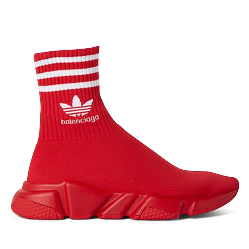 Balenciaga X adidas Speed 2.0 Lt Sock - Red/White - 717589WBDV16090