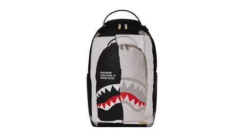 Sprayground Bag On Bag Optical IllusiOn Sharks In Paris Backpack - Multicolor