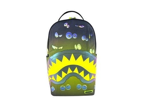 Sprayground Eyes On You Glow In The Dark Effect DLXR Backpack - Multicolor