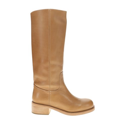 Steve Madden Riggs Square Toe Pull On Boots - Brown - RI.G03S1