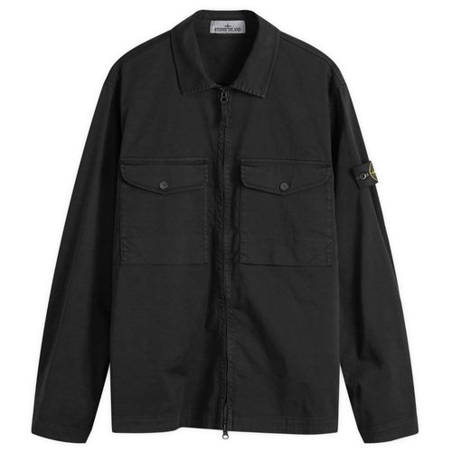 Stone Island Overshirts - Black - 811512808-V0029