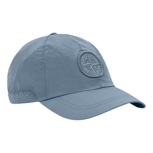 Stone Island 9100011 Nylon Metal ECONYL Baseball Cap - Avio Blue - L1S159100011S0076V0024