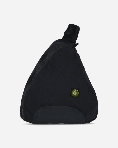 Stone Island Aluminium Tela Crossbody Bag Black - K2S15-9200020-S0257V0029
