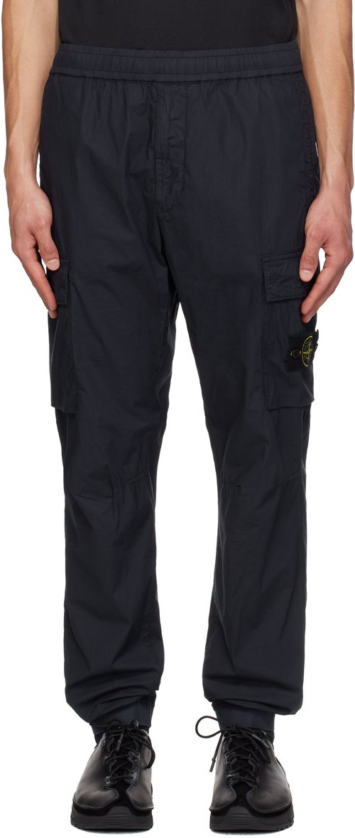 Stone Island Beige 3100031 Stretch Cotton Tela Cargo Pants - V009A Desert - L1S153100031S0003