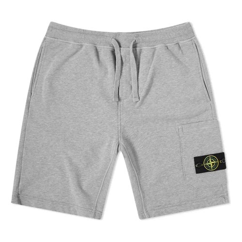Stone Island Bermuda Cargo Shorts - Grey - 741564651-V0M64