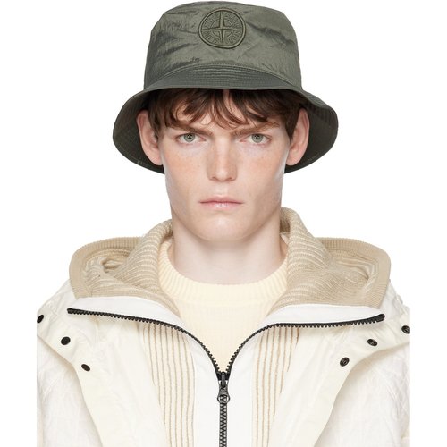 Stone Island Black 9100012 Nylon Metal ECONYL Bucket Hat - V0029 Black - K2S159100012S0076