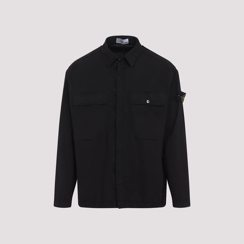Stone Island Compass Patch Logo Overshirt - 1200015S0003V0029