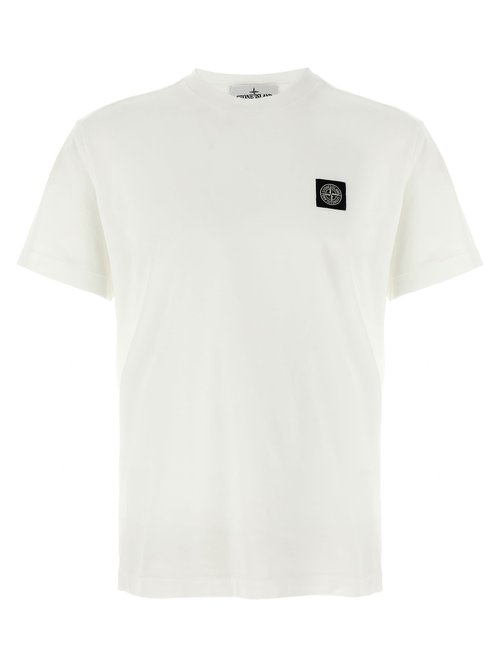 Stone Island Garment Dyed Logo T-Shirt | Size XXL - 52100027S-V0001