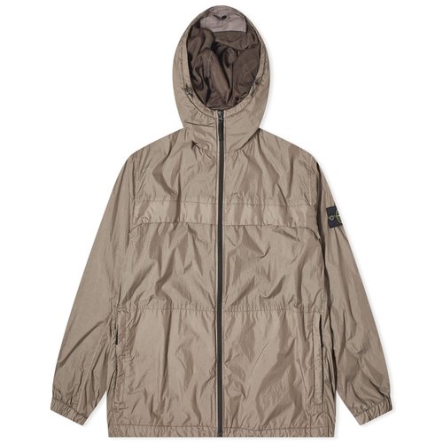 Stone Island Crinkle Reps Hooded Jacket - Dove Grey - 801540922-V0092