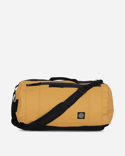 Stone Island Double Coated Cotton Ripstop Duffle Bag Mustard - L1S159200033S0331V0034