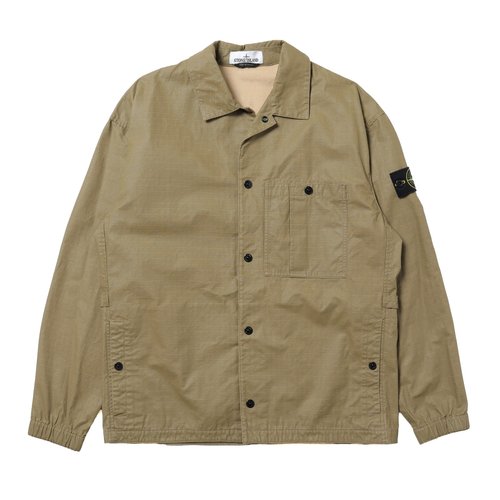 Stone Island Double-Coated Cotton Ripstop Jacket Military Green - L1S151200018S0299-V005G