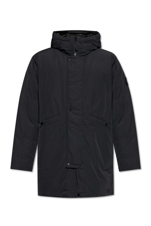 Stone Island Polyester Micro Twill Hooded Down Parka - 7100008S0026V0029
