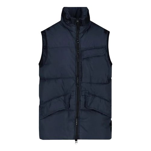 Stone Island Down Vest - Navy - 7715G0123-V0020