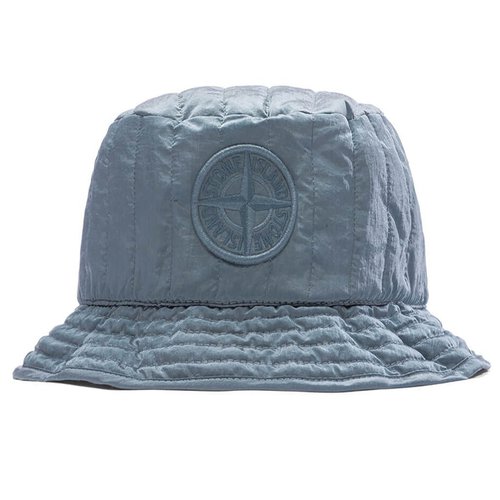 Stone Island Econyl Regenerated Nylon Bucket Hat - Mid Blue - MO771599876V0046