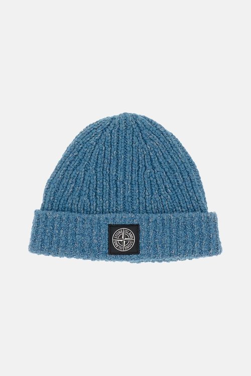 Stone Island Fancy Yarn Mouliné Wool Beanie - N100014S00N1V0M57