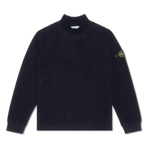 Stone Island Felpa Mock Neck Sweater - 791560954-V0020