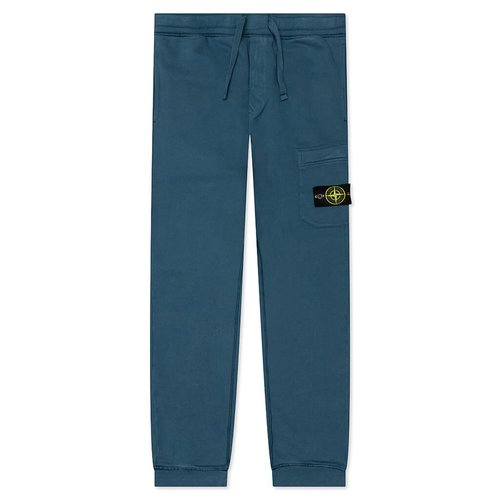 Stone Island Fleece Pants 64520 - Cobalt Blue - MO751564520V0023