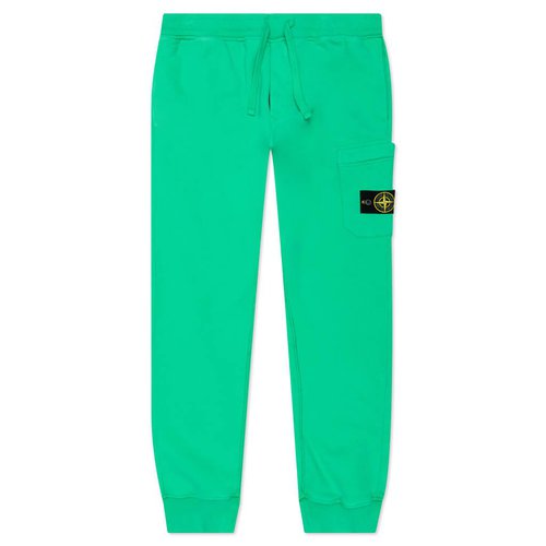 Stone Island Fleece Pants 64520 - Green - MO751564520V0050
