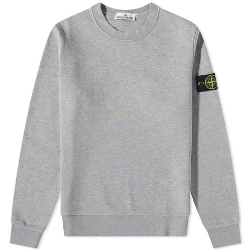 Stone Island Garment Dyed Fleece Sweatshirt - Grey Marl - 101563051-A0M64