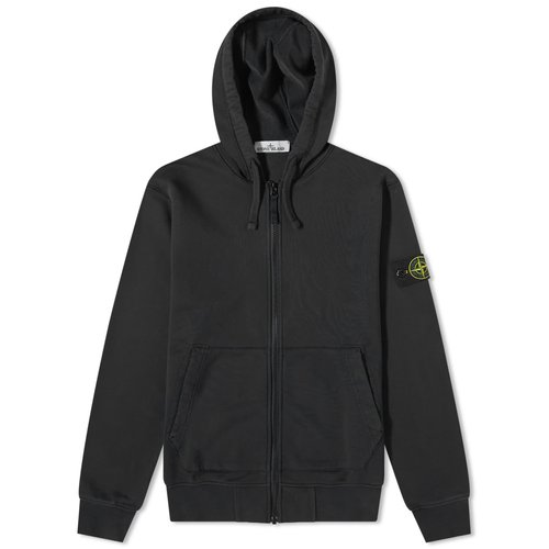 Stone Island Garment Dyed Full Zip Hoodie 'Black' | 7915642 -  SpipphotoShops - A0029 - Zadigu0026Voltaire cotton slogan-print sweatshirt Rosa