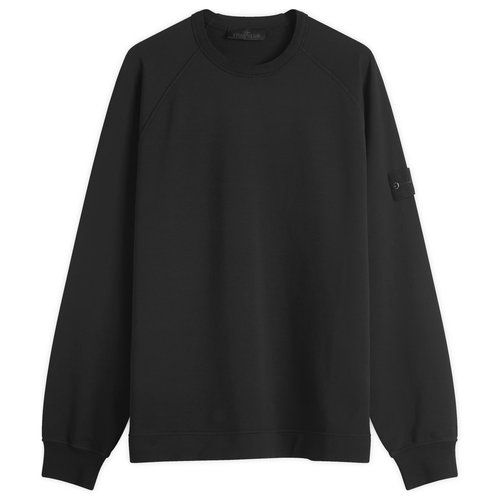 Stone Island Ghost Crew Neck Sweatshirt 'Black' - 8115629F7-V0029