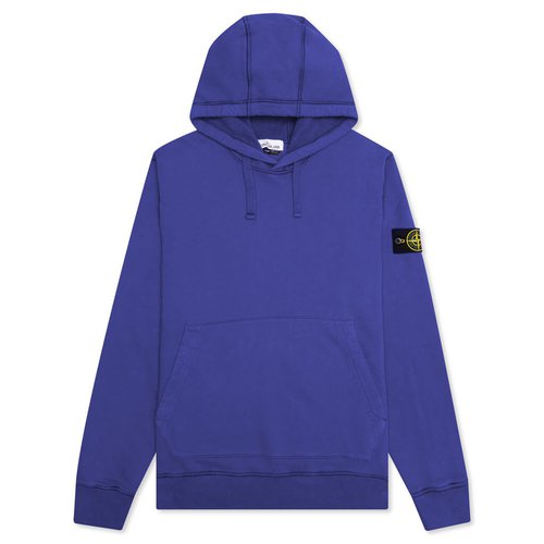 Stone Island Hooded Sweatshirt 64120 - Periwinkle - MO751564120V0043