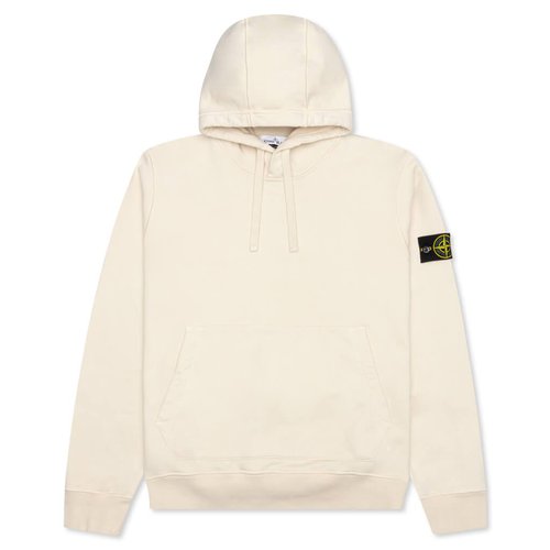 Stone Island Hooded Sweatshirt 64151 - Ivory - MO741564151V0093