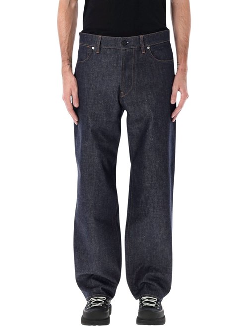 Stone Island Indigo Raw Denim Loose Jeans - S15J100006S00J8VJ200