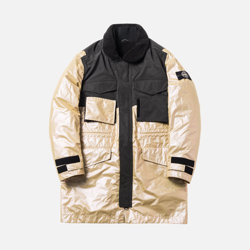 Stone Island Iridescent Coating Parka - Golden Pink - 6915709M1-V0038